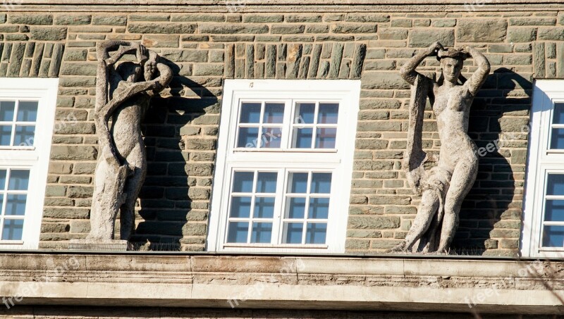 House Architecture Jammed Building Window