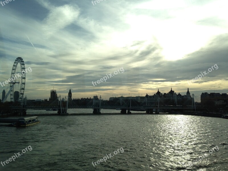 London England British Britain Thames