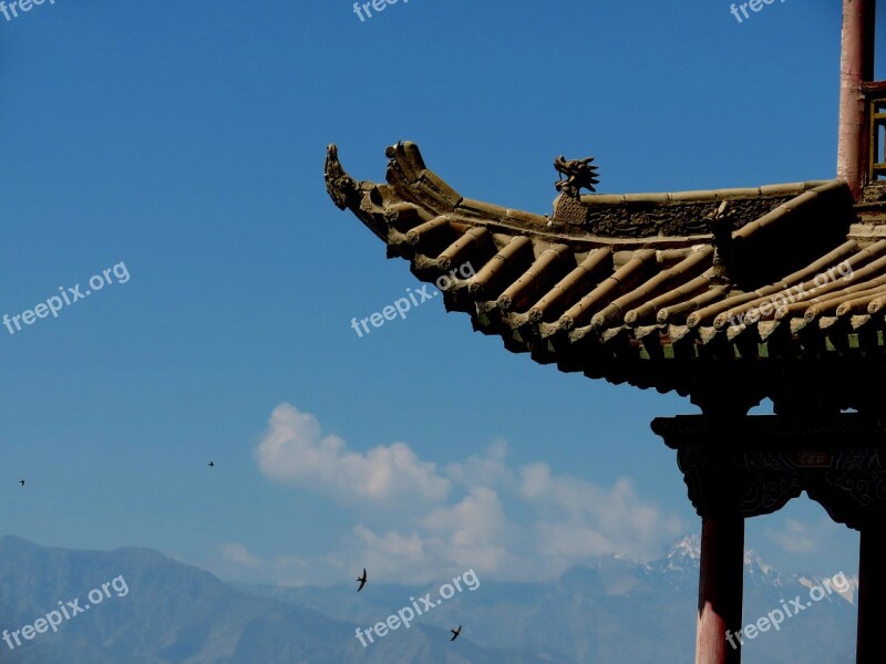 China Wind The Scenery Ancient Architecture Free Photos