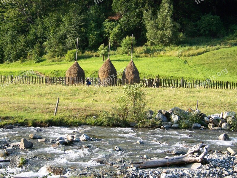 Romania Hay Torrent River Prairie