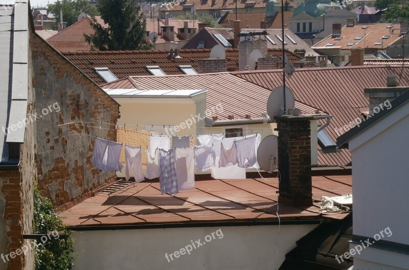 Roof Clothes Old House The Fringes Sheet