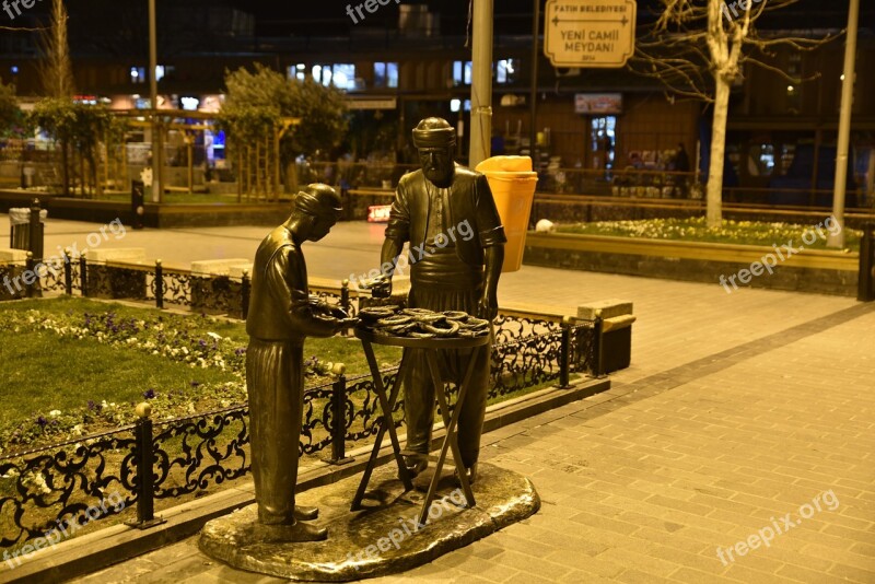 Ottoman Eminönü Grand Bazaar Sculpture Free Photos