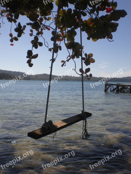 Swing Sea Swing By The Sea Free Photos