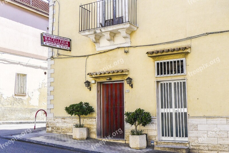 Butcher Shop Sicily Food Meat