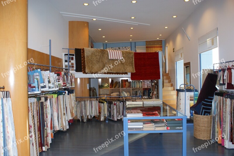 Inside Shop Fabrics Free Photos