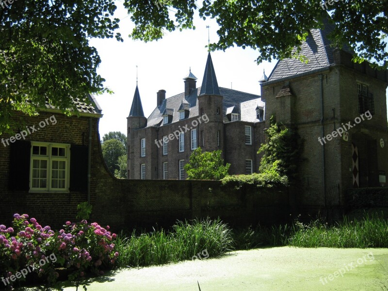 Houses Castle Picturesque Nature Outdoor