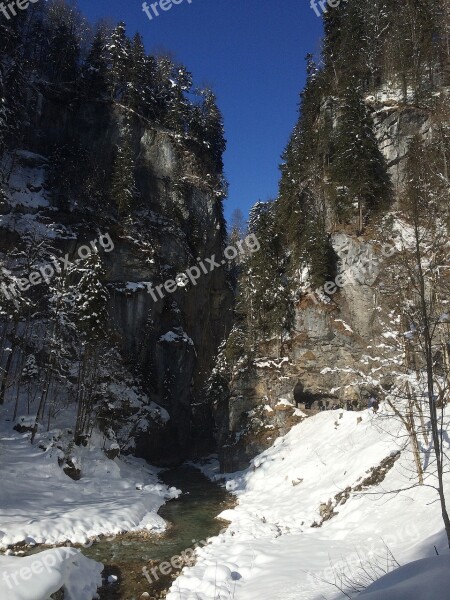 Kamil Garmisch Partenkirchen Gorge River Wall