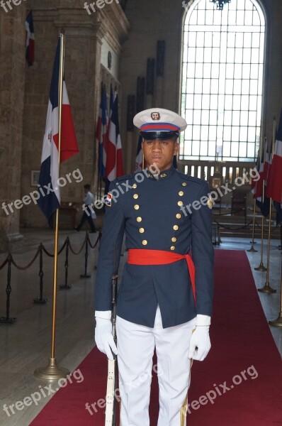 Soldier Dominican Republic Guard Free Photos