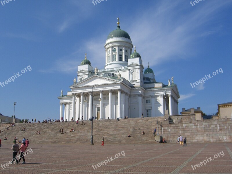 Dom Helsinki Church Finland Free Photos