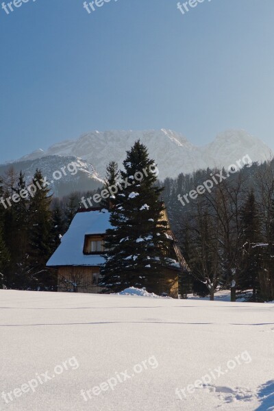 Tatry Mountains Winter View House