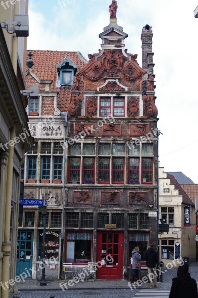 Historic Building Belgium Ghent City Building