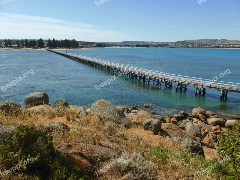 Bridge Pier Jetty Distance Shoreline