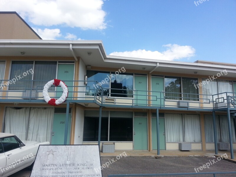 Lorraine Motel In Memphis Tn Mlk Martin Luther King Assassination Site Historic