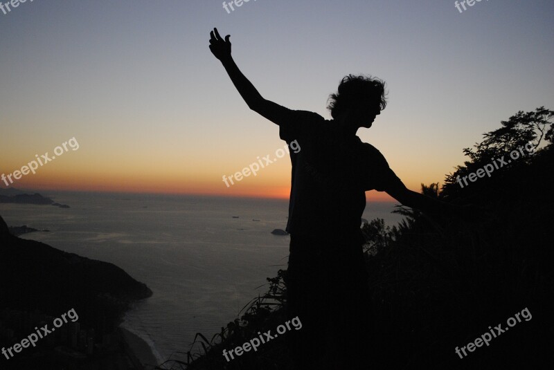 Sunrise Pedra Da Gávea Sol Gold Peace