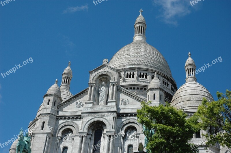 Cathedral The Façade Of The Paris City Free Photos