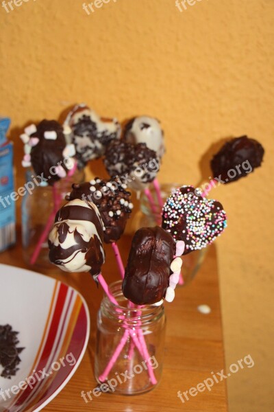 Bake Cakepops Deco Chocolate Free Photos