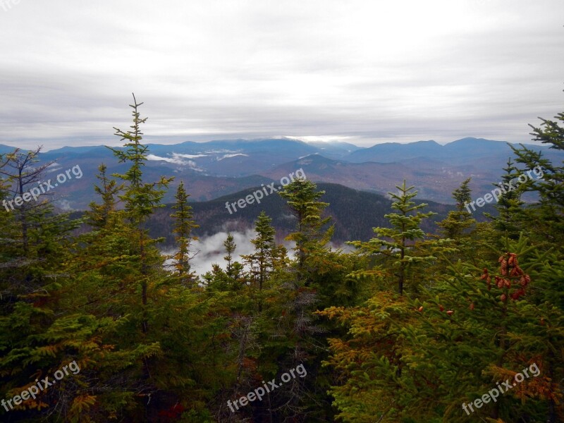 Mountain View Summit Nature Landscape