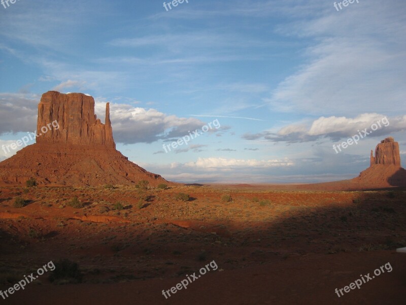 Monument Valley Sandstone National Park Geology Free Photos