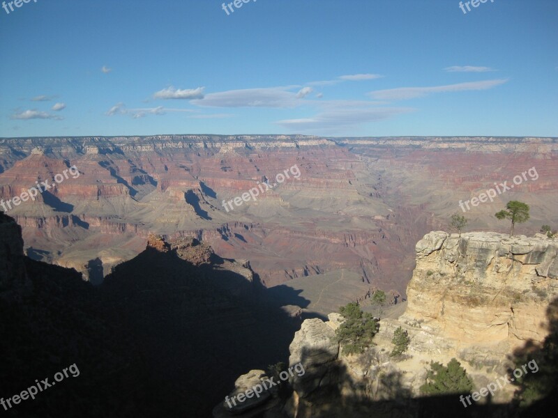 Grand Canyon South Rim Landscape National Park Travel