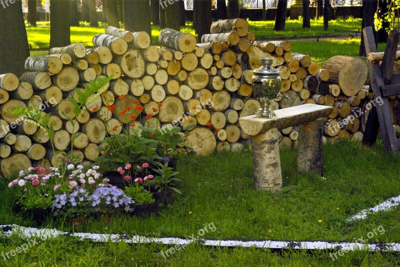 Dacha Pile Landscape Design St Petersburg Russia Exhibition Of Imperial Gardens