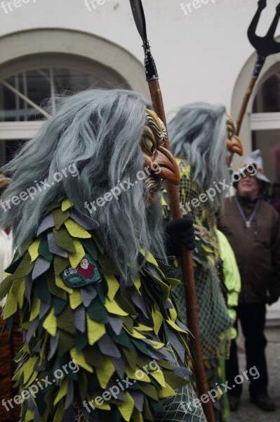 Aquarius Aquarians Strassenfasnet Fools Jump Swabian Alemannic