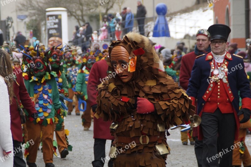 Strassenfasnet Fools Jump Swabian Alemannic Fasnet Move