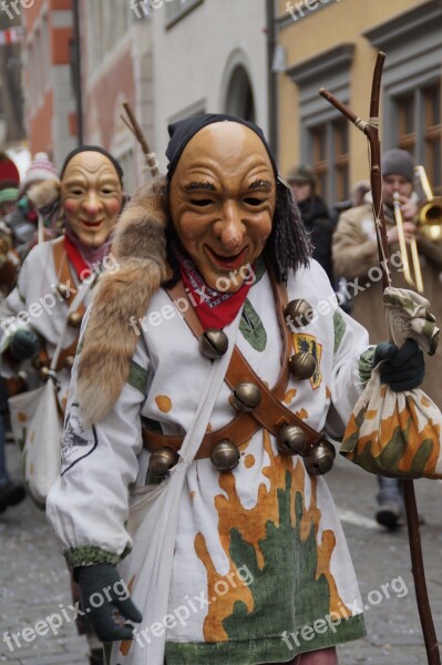 Strassenfasnet Fools Jump Swabian Alemannic Fasnet Move