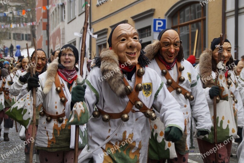 Strassenfasnet Fools Jump Swabian Alemannic Fasnet Move