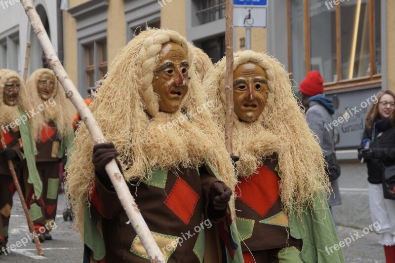 Strassenfasnet Fools Jump Swabian Alemannic Fasnet Move