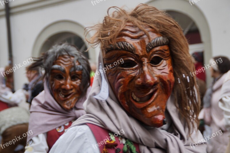 Strassenfasnet Fools Jump Swabian Alemannic Fasnet Move