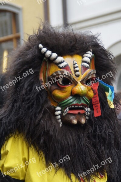 Devil Strassenfasnet Fools Jump Swabian Alemannic Fasnet