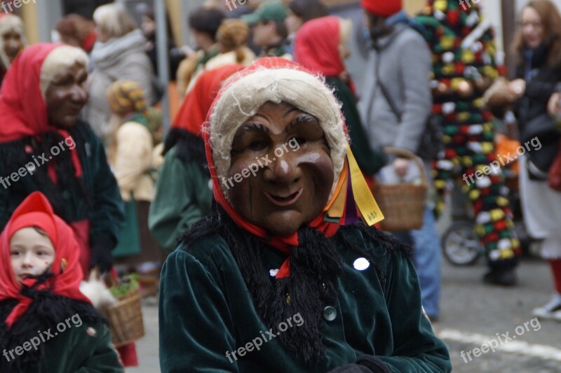 Doraweibla Dornstadt Woman Strassenfasnet Fools Jump