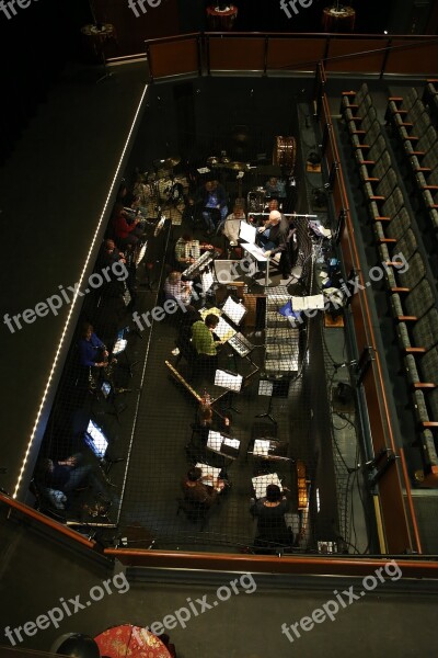 Tech Theatre Theater Orchestra Pit Orchestra