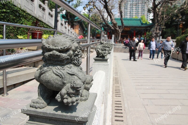 Hong Kong Measure Statue Free Photos