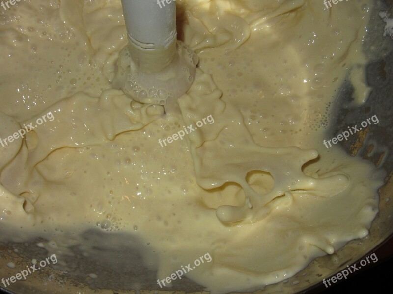 Milk Hand Blender Stir Pancake Batter Dough