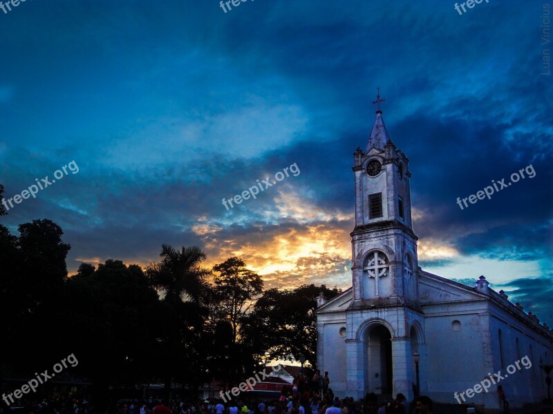 Sunset Finale Sky Church Free Photos