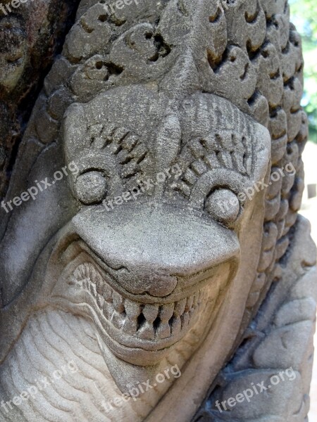 Dragon Cambodia Temple Free Photos