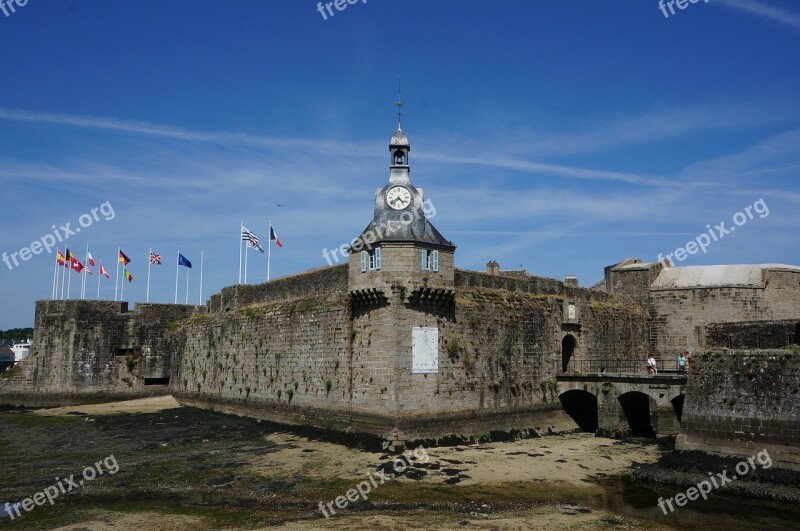 Concarneau Historic Center Brittany Finistère Free Photos