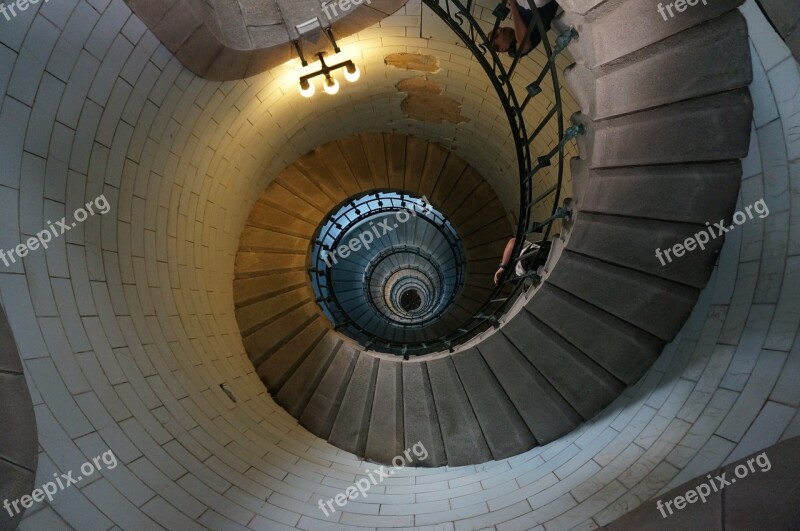 Phare D ' Eckmul Lighthouse Staircase Free Photos