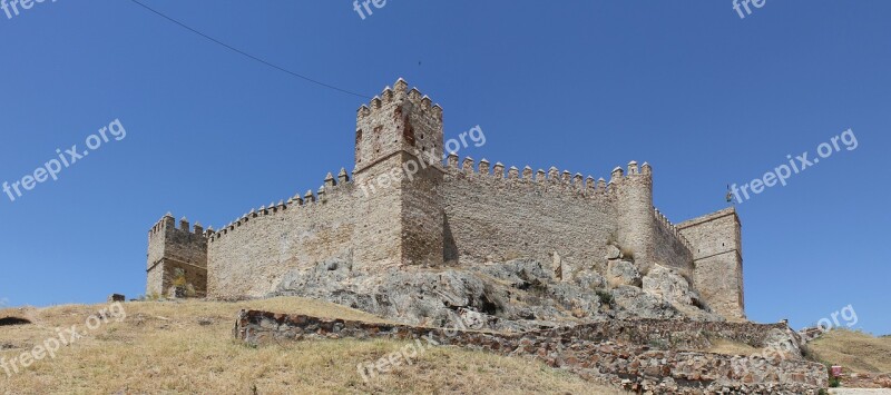 Castle Panoramic Santa Olalla Cala Spain