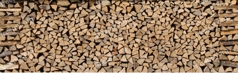 Firewood Wood Growing Stock Holzstapel Firewood Stack