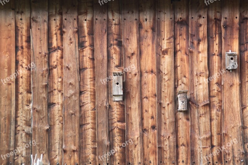 Wood Wall Boards Bohlen Background