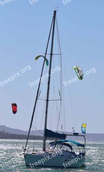 Sailing Boat Sea Beach Ocean Sail