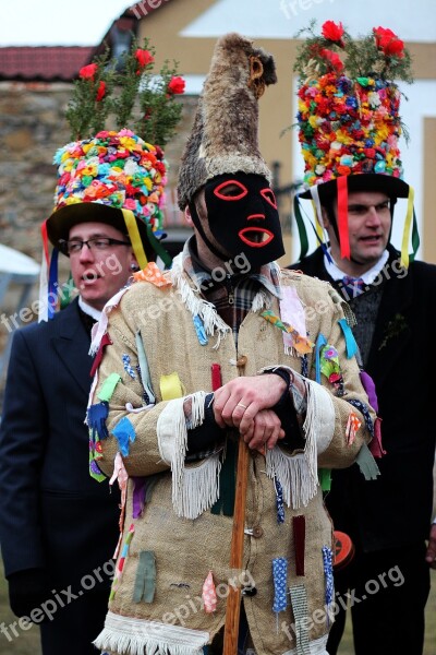 Carnival Colors Carol Mask Ružičky