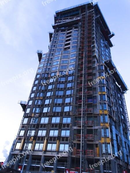 Facade Skyscraper Shell Skyward Construction Technology