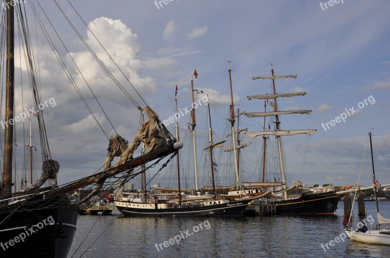 Ship Sea Boat Lake Kiel