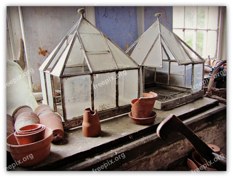 Potting Shed Cloche Garden Free Photos