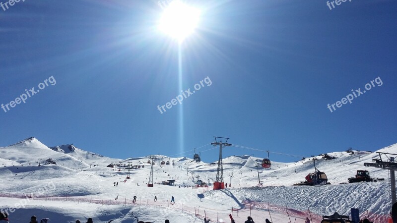 Snow Landscape Skiing Free Photos