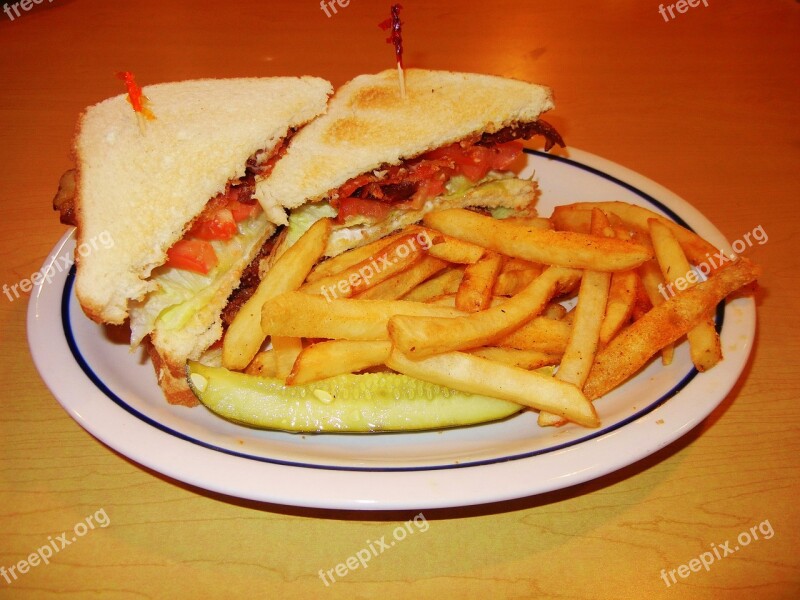 Blt Bacon Lettuce Tomato Lunch