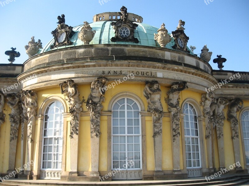 The Palace Decorating Architecture Monument France